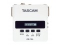TASCAM DR-10L WHITE COMPACT DIGITAL AUDIO RECORDER WITH LAVALIER MICROPHONE