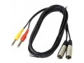 Antoc Cable 2x Jack 2x XLR - 3m