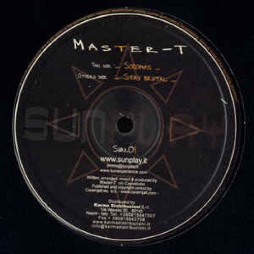 MASTER T - SODOMAS - SUNPLAY REC MASTER T - SODOMAS - SUNPLAY REC