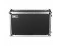 UDG Ultimate Flight Case Pioneer DDJ-1000 Silver Black Plus Laptop Shelf Plus Wheels